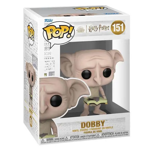 Фигурка Funko Pop! Movies: Harry Potter Chamber of Secrets Anniversary 20th - Dobby #151 - image 1