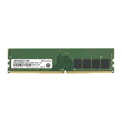 Памет, Transcend 8GB JM DDR4 3200 U-DIMM 1Rx16 1Gx16 CL22 1.2V