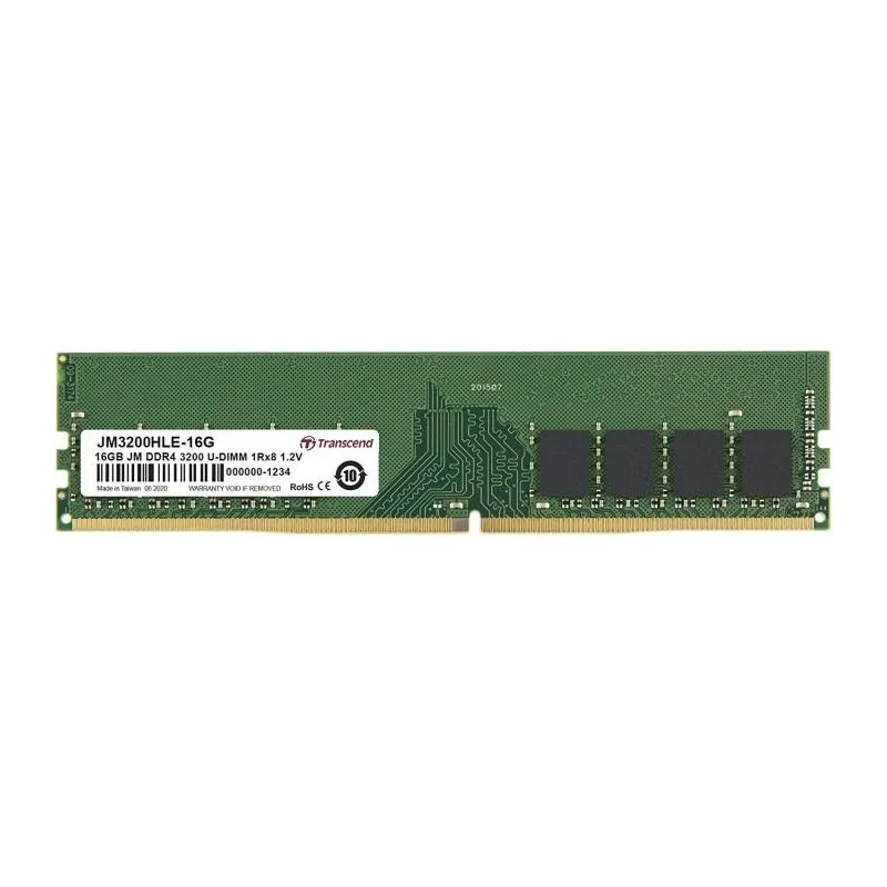 Памет, Transcend 16GB JM DDR4 3200Mhz U-DIMM 1Rx8 2Gx8 CL22 1.2V