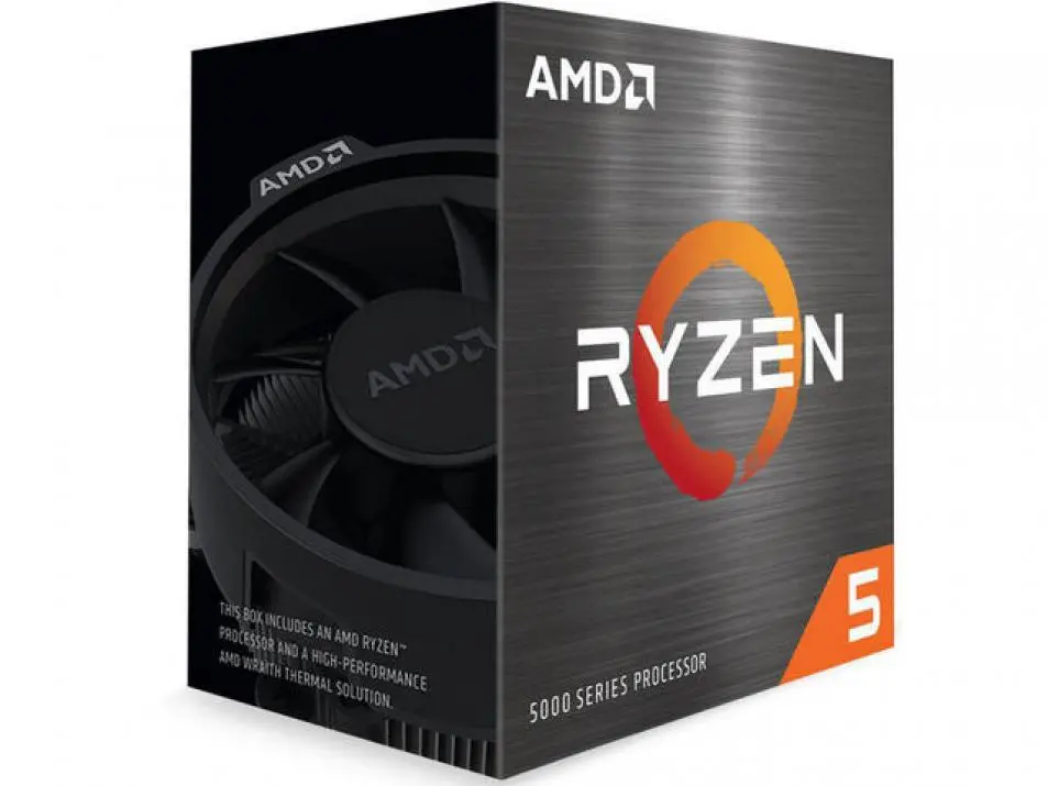 Procesor, AMD Ryzen 5 5600X 6C/12T (3.7GHz / 4.6GHz Boost, 35MB, 65W, AM4)