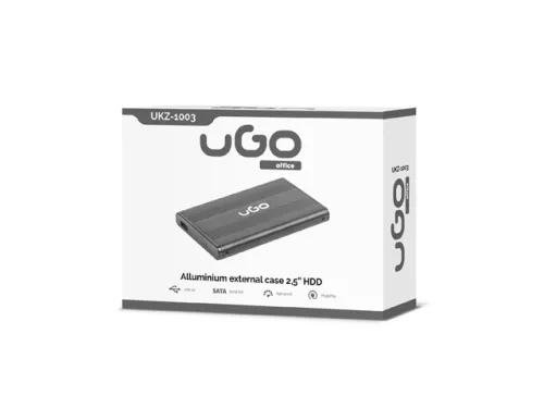 Кутия за твърд диск, uGo External enclosure MARAPI S120 SATA 2.5" USB 2.0 - image 2