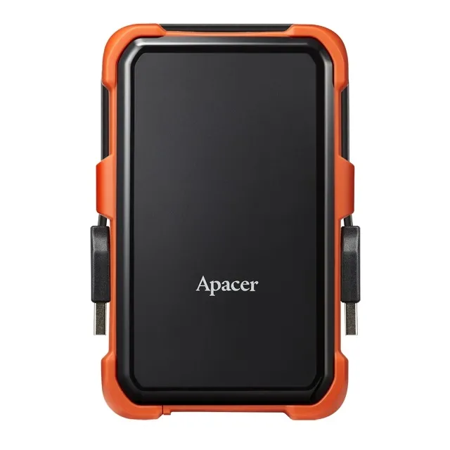 Твърд диск, Apacer AC630, 1TB 2.5'' SATA HDD USB 3.2 Military-Grade Shockproof Portable Hard Drive