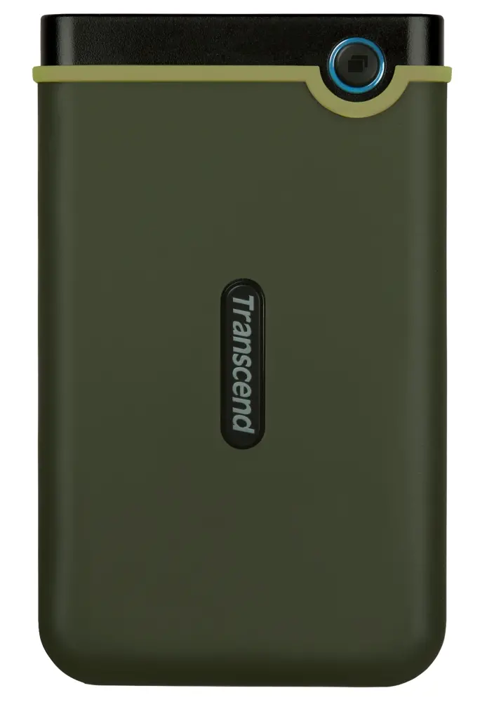 Твърд диск, Transcend 1TB, 2.5" Portable HDD, StoreJet M3, Military Green, Slim