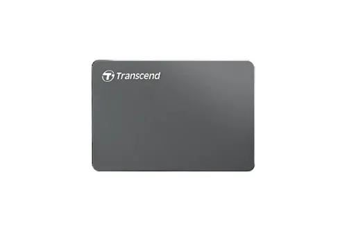 Твърд диск, Transcend 1TB, 2.5" Portable HDD, StoreJet M3, Iron Gray, Slim