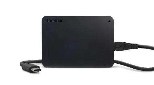 Твърд диск, Toshiba ext. Canvio Basics USB-C - 2.5'' - 2TB - black
