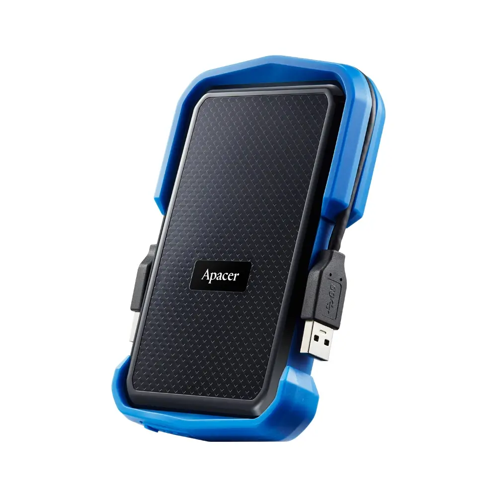 Твърд диск, Apacer AC631, 2TB 2.5" SATA HDD USB 3.2 Military-Grade Shockproof Portable Hard Drive - image 1
