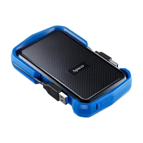 Твърд диск, Apacer AC631, 2TB 2.5" SATA HDD USB 3.2 Military-Grade Shockproof Portable Hard Drive - image 3