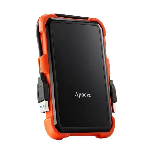 Твърд диск, Apacer AC630, 2TB 2.5" SATA HDD USB 3.2 Military-Grade Shockproof Portable Hard Drive - image 1