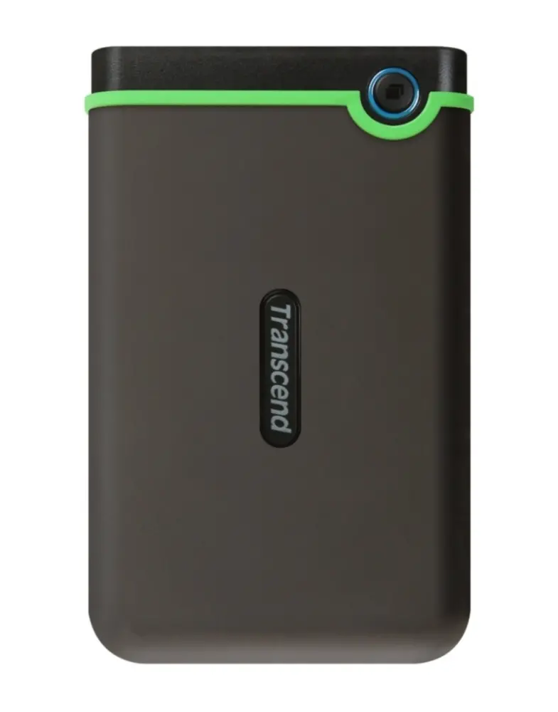 Твърд диск, Transcend 2TB, 2.5" Portable HDD, StoreJet M3, Iron Gray, Slim
