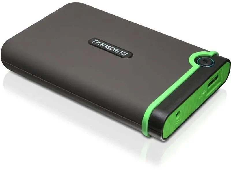 Твърд диск, Transcend 2TB, 2.5" Portable HDD, StoreJet M3, Iron Gray, Slim - image 2