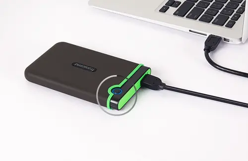 Твърд диск, Transcend 4TB, 2.5" Portable HDD, StoreJet M3, Iron Gray - image 1