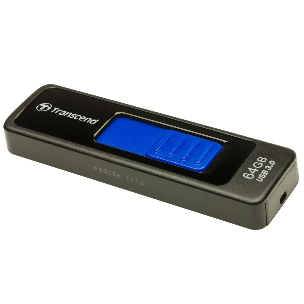 Памет, Transcend 64GB JETFLASH 760, USB 3.0 (Blue) - image 2