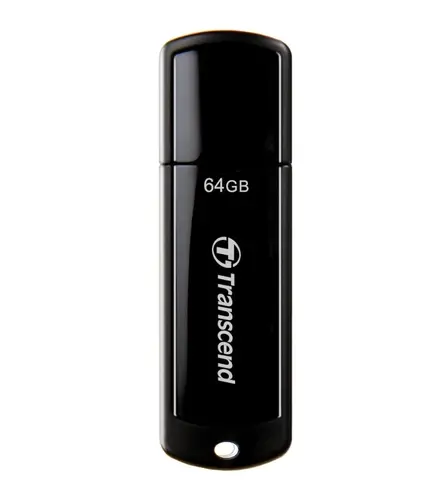 Memorie, Transcend 64GB, USB3.1, stick de memorie, Classic, negru - 1