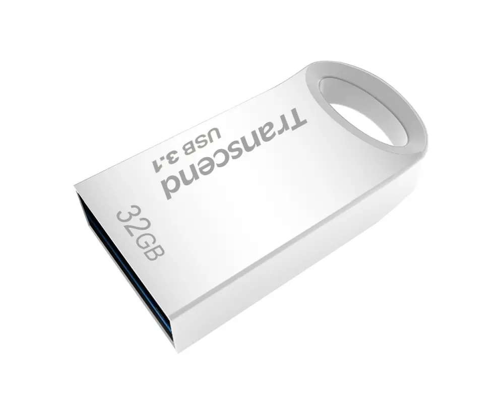 Памет, Transcend 32GB JETFLASH 710, USB 3.1, Silver Plating - image 1