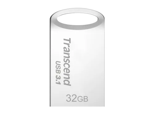 Памет, Transcend 32GB JETFLASH 710, USB 3.1, Silver Plating