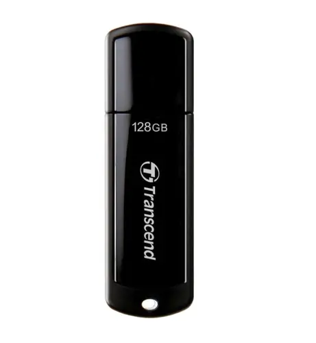 Memorie, Transcend 128GB, USB3.1, Pen Drive, Classic, Negru - 1