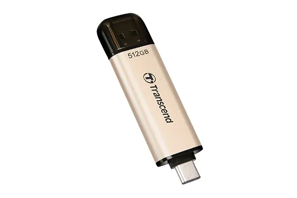 Памет, Transcend 512GB, USB3.2, Pen Drive, TLC, High Speed, Type-C - image 2