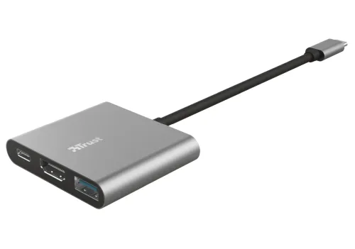 Адаптер, TRUST Dalyx 3-IN-1 USB-C Adapter - image 1