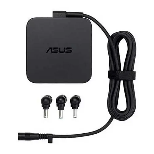Адаптер, Asus Adapter U65W multi tips charger, 3 pin, 6 pcs, Black
