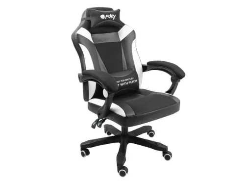 Стол, Fury Gaming Chair Avenger M+ Black-White