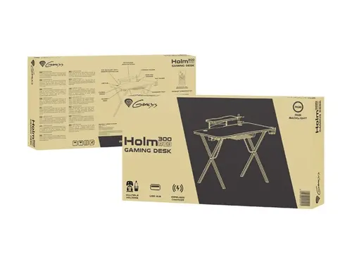 Γραφείο, Genesis Gaming Desk Holm 300 RGB - 8