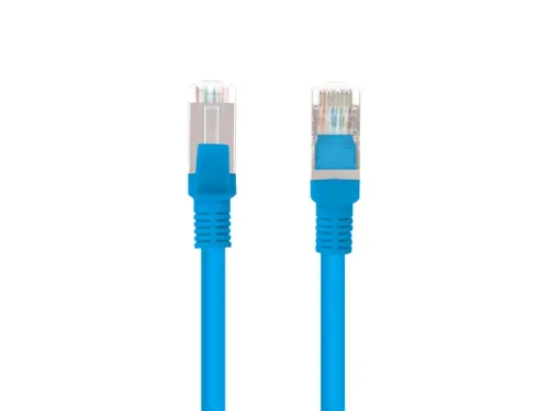 Кабел, Lanberg patch cord CAT.5E FTP 0.25m, blue