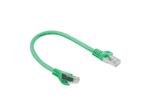 Кабел, Lanberg patch cord CAT.6 FTP 0.25m, green - image 1