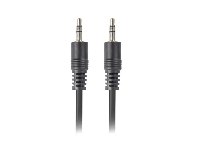 Кабел, Lanberg mini jack 3.5mm M/M 3 pin cable 3m, black - image 1