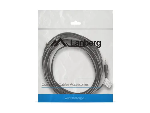 Lanberg mini jack 3.5mm M/M 3 pin cable 5m - image 3
