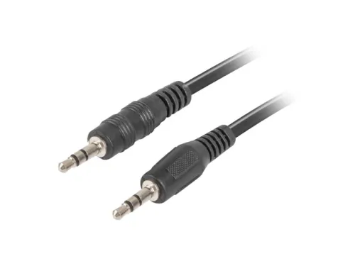 Lanberg mini jack 3.5mm M/M 3 pin cable 5m