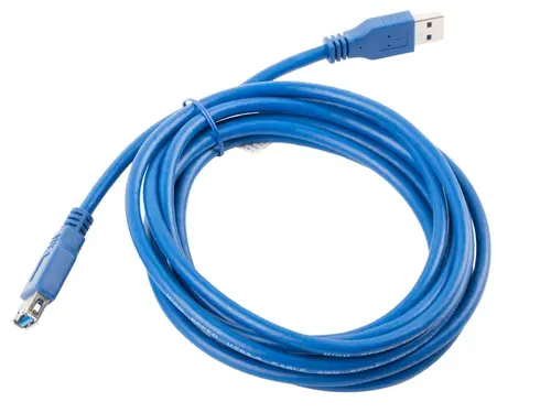 Кабел, Lanberg extension cable USB 3.0 AM-AF, 3m, blue - image 1