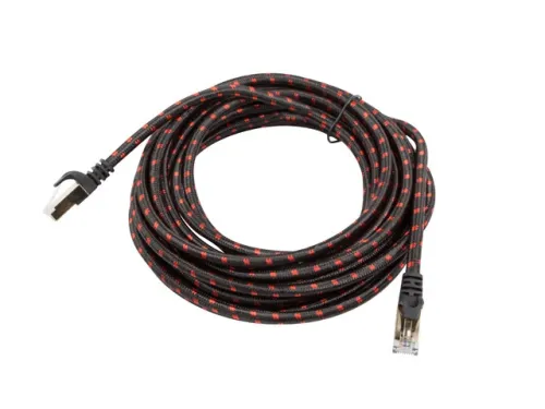 Кабел, Genesis Patchcord Cat.7E Sftp 5M Black - image 1
