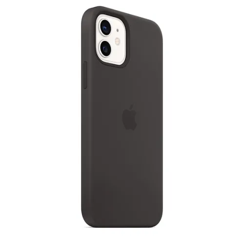 Калъф, Apple iPhone 12/12 Pro Silicone Case with MagSafe - Black - image 7
