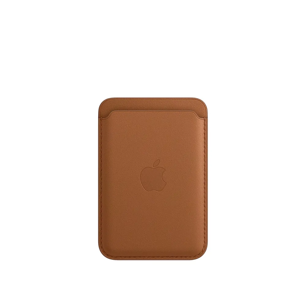 Калъф, Apple iPhone Leather Wallet with MagSafe - Saddle Brown