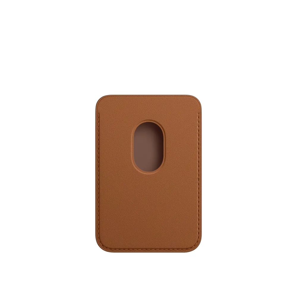 Калъф, Apple iPhone Leather Wallet with MagSafe - Saddle Brown - image 1