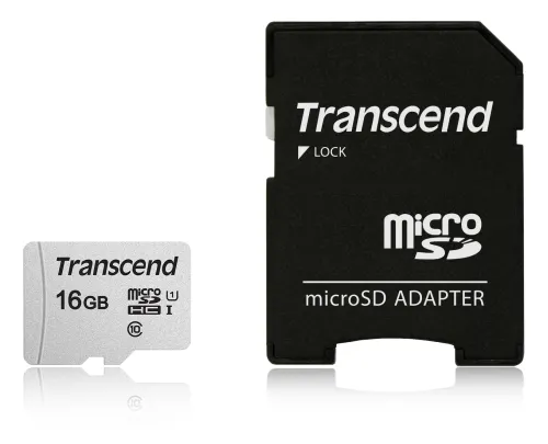 Памет, Transcend 16GB microSD UHS-I U1 (with adapter)