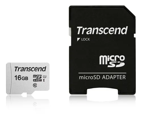 Памет, Transcend 16GB microSD w/ adapter UHS-I U1