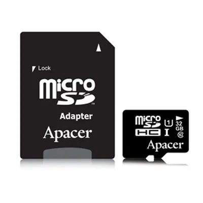 Памет, Apacer 32GB Micro-Secure Digital HC UHS-I Class 10 (1 adapter)