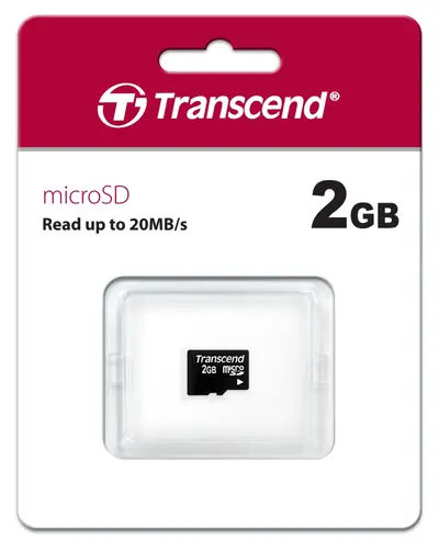 Памет, Transcend 2GB micro SD (No box & adapter) - image 1