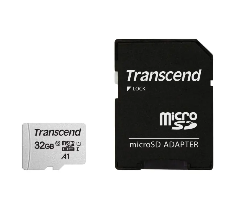 Memorie, Transcend 32GB microSD cu adaptor UHS-I U1/A1