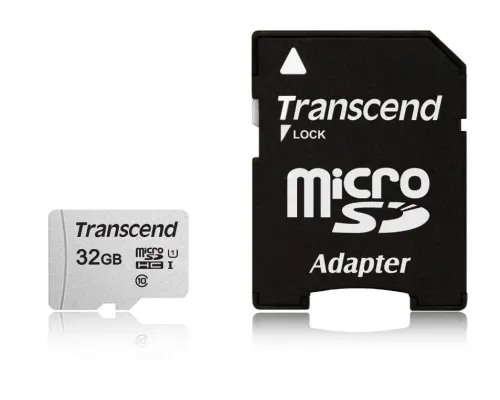 Памет, Transcend 32GB microSD w/ adapter UHS-I U1/A1