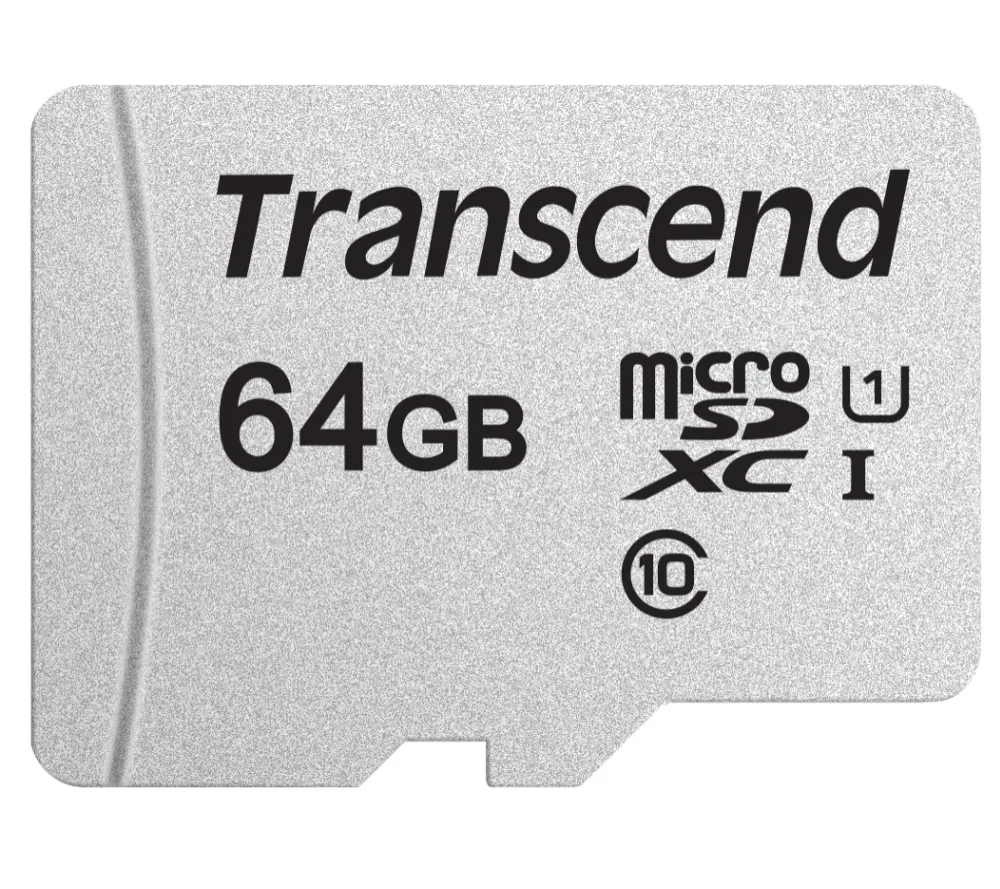 Памет, Transcend 64GB microSD w/o adapter UHS-I U1 A1