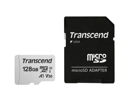 Μνήμη, Transcend 128GB microSD με αντάπτορα UHS-I U3 A1 - 1