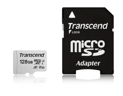 Памет, Transcend 128GB microSD w/ adapter UHS-I U3 A1