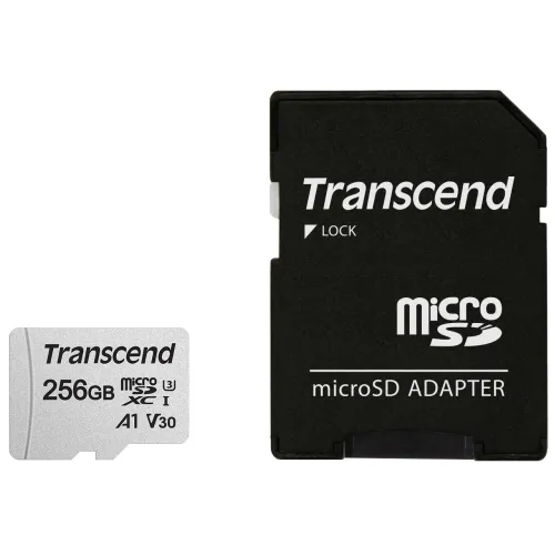 Памет, Transcend 256GB microSD w/ adapter UHS-I U3 A1