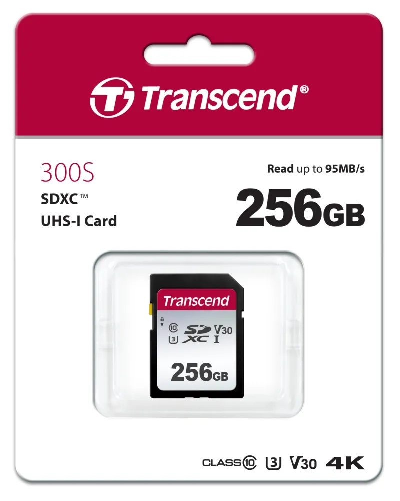 Памет, Transcend 256GB SD Card UHS-I U3 - image 1