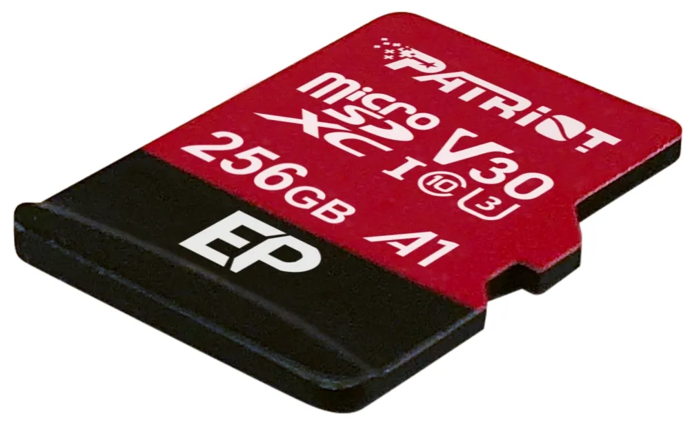 Памет, Patriot EP Series 256GB Micro SDXC V30 - image 1