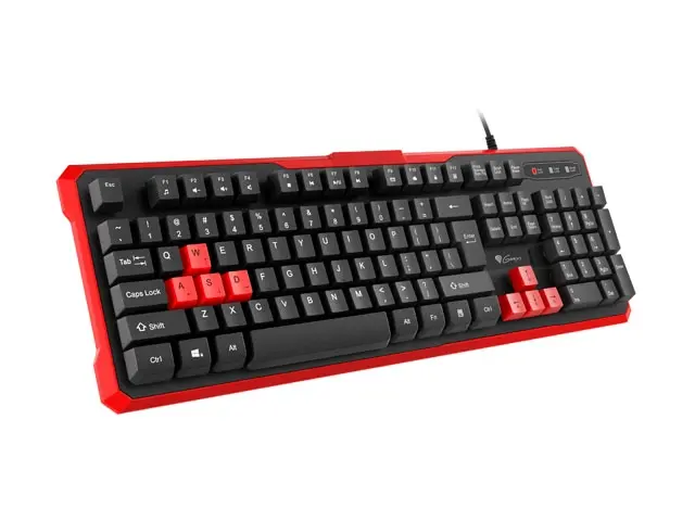Клавиатура, Genesis Gaming Keyboard Rhod 110 Red Us Layout - image 4