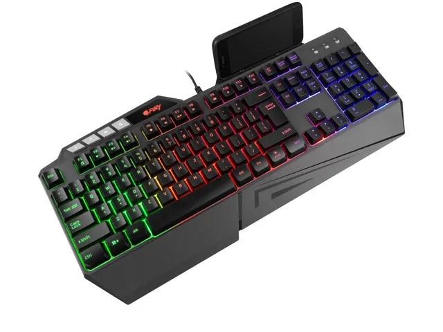 Клавиатура, Fury Gaming Keyboard Skyraider Backlight US Layout - image 2