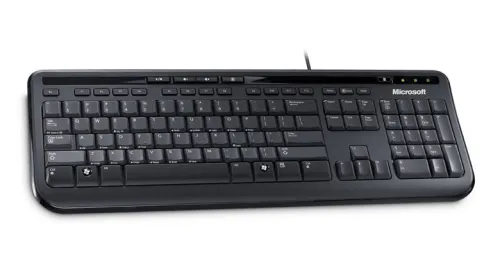 Клавиатура, Microsoft Wired Keyboard 600 USB English Black Retail